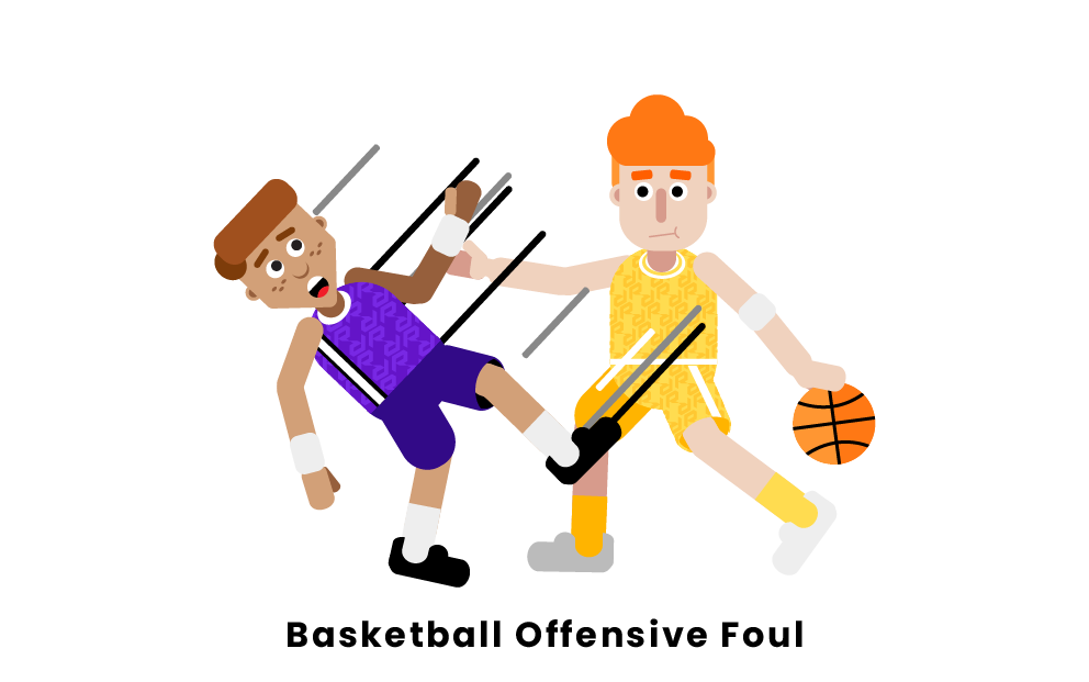 Offensive Foul Basketball