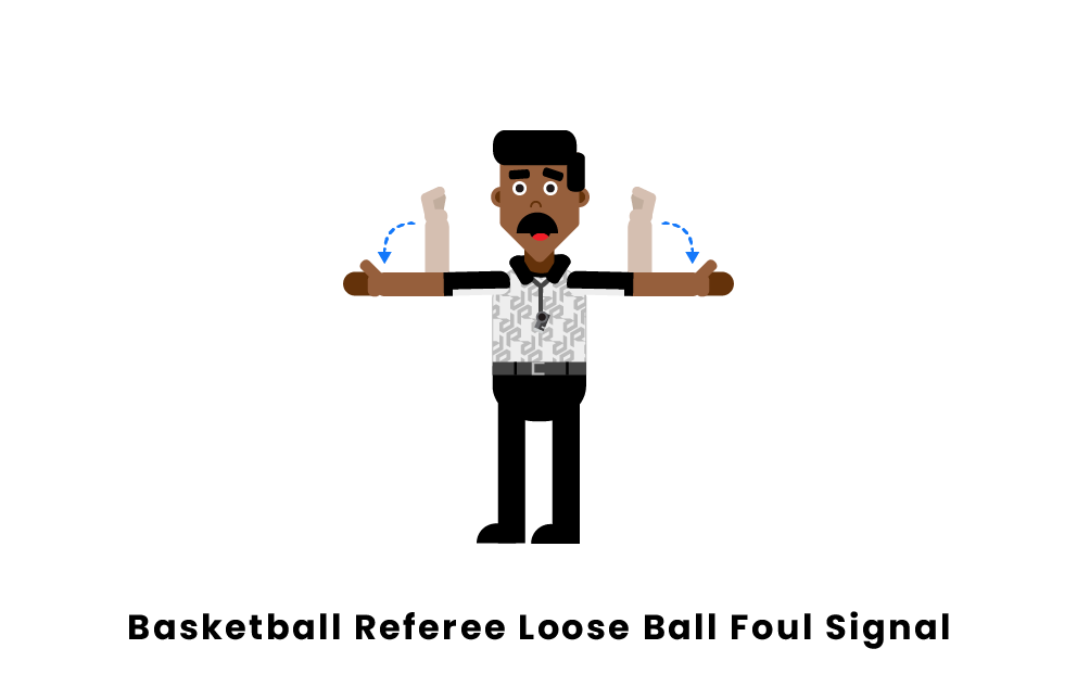 Loose Ball Foul Basketball